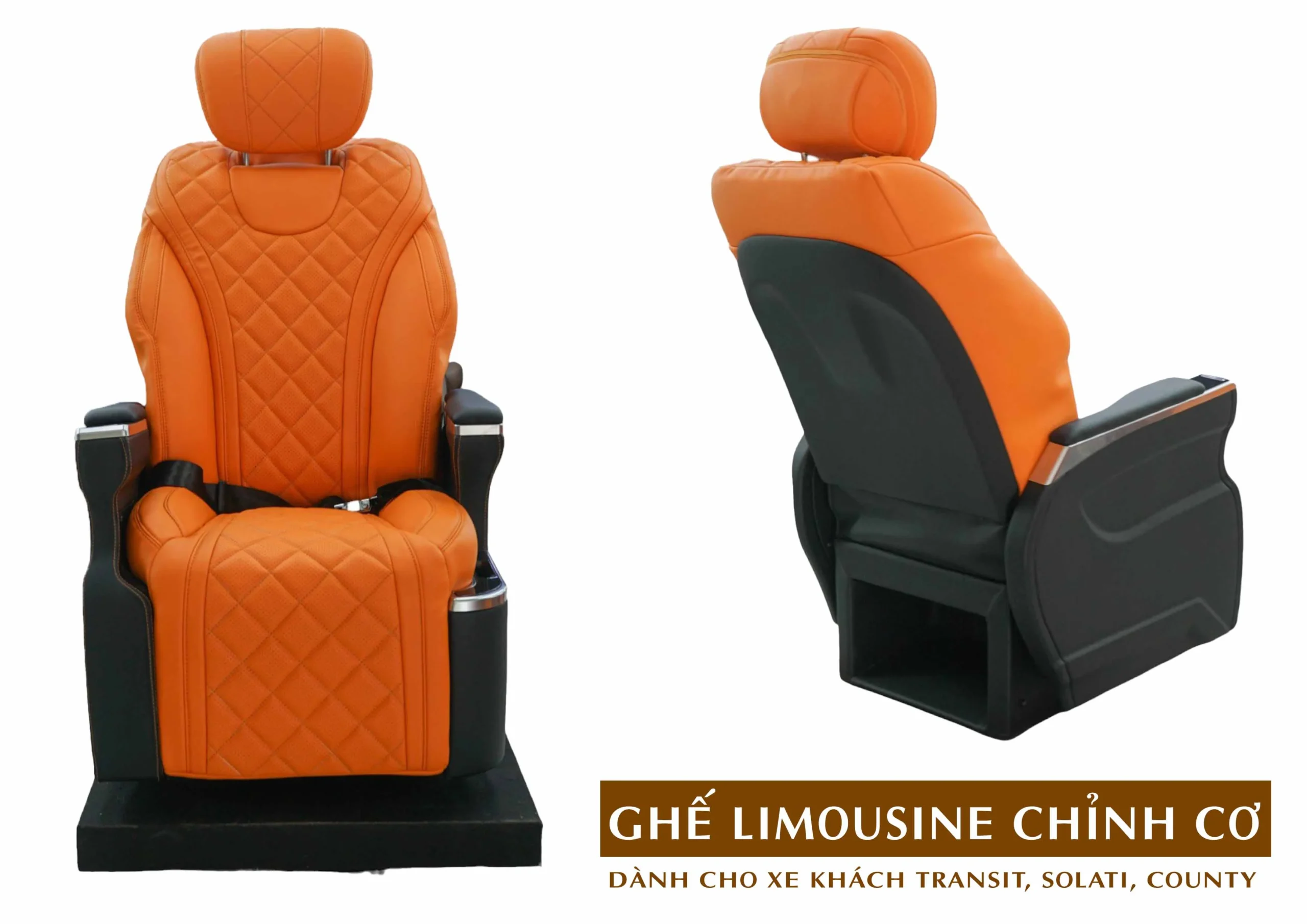 BROCHURE GHẾ LIMOUSINE CHỈNH CƠ XE KHÁCH TRANSIT, SOLATI, COUNTY
