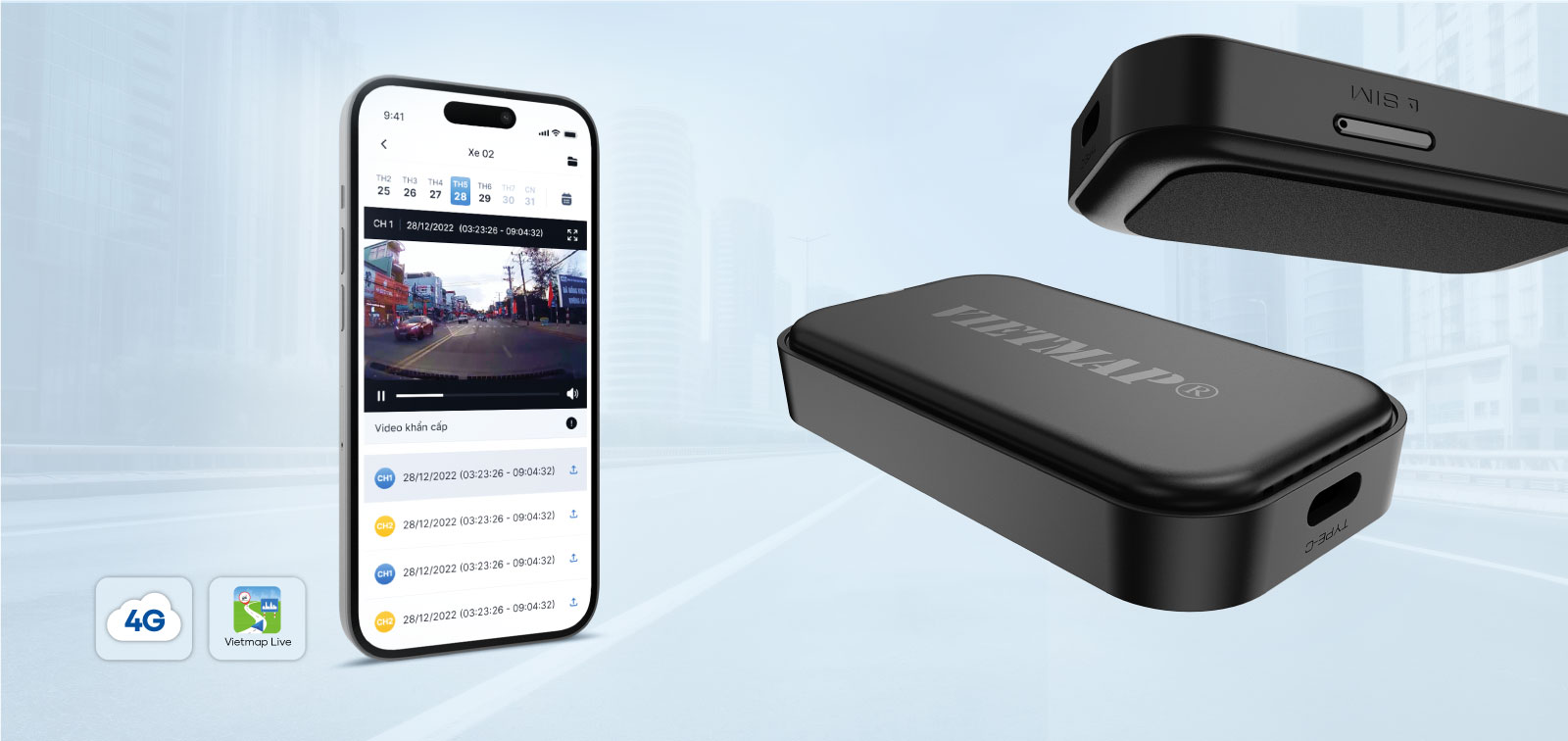 Camera hành trình Vietmap Speedmap M2