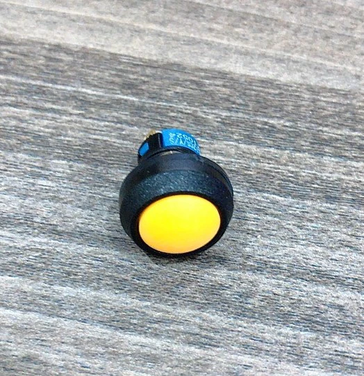 Công tắc 12mm thân nhựa tròn loại ngắn- Nhấn nhả