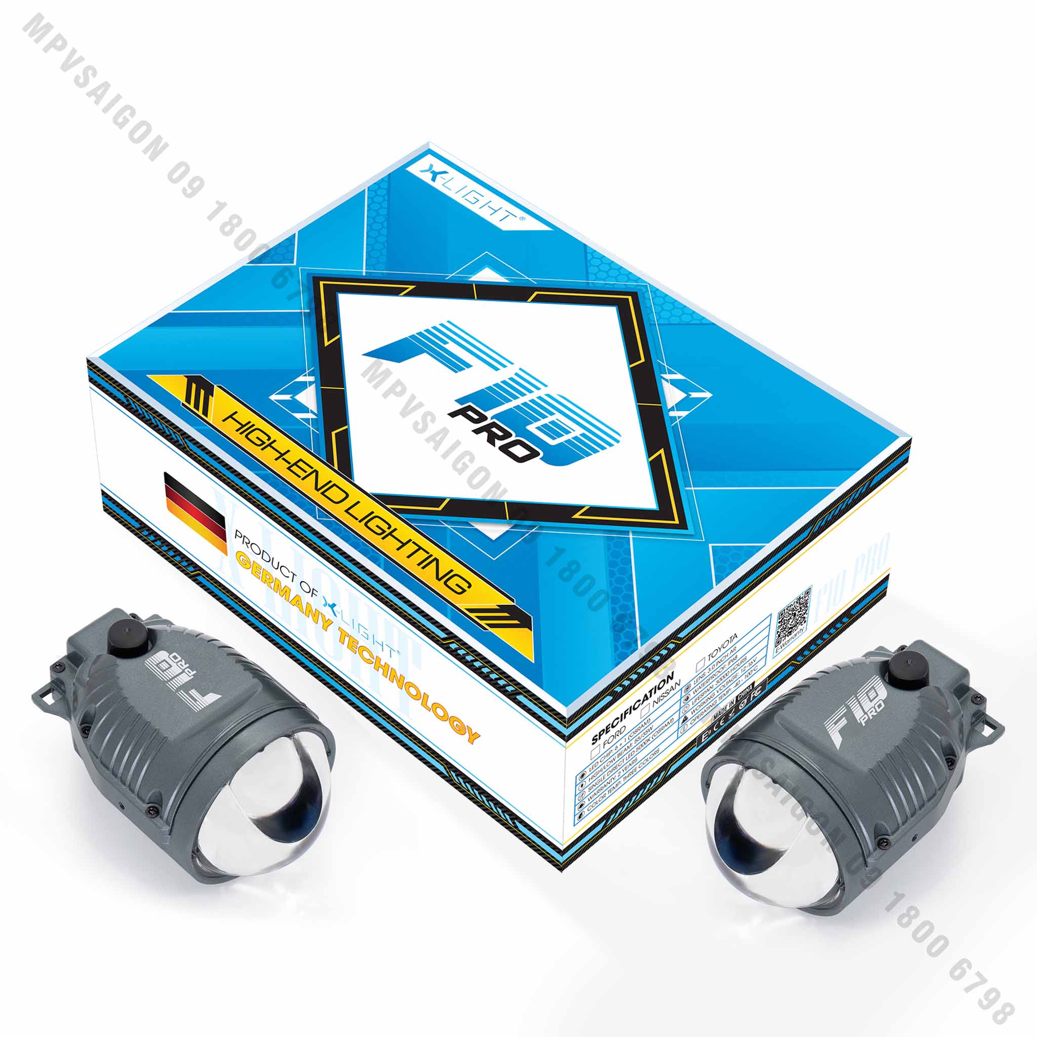 15 X-LIGHT F10 2.0 INCH MOTO