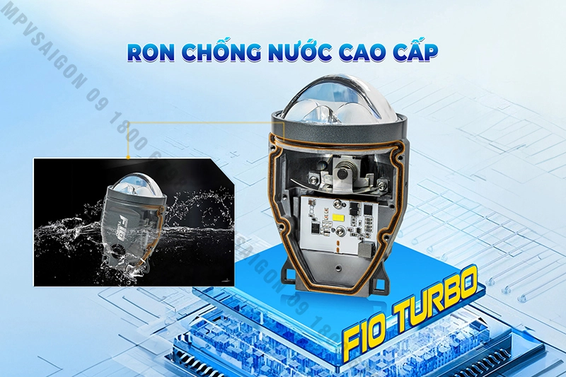 BI GẦM X-LIGHT F10 TURBO 24V
