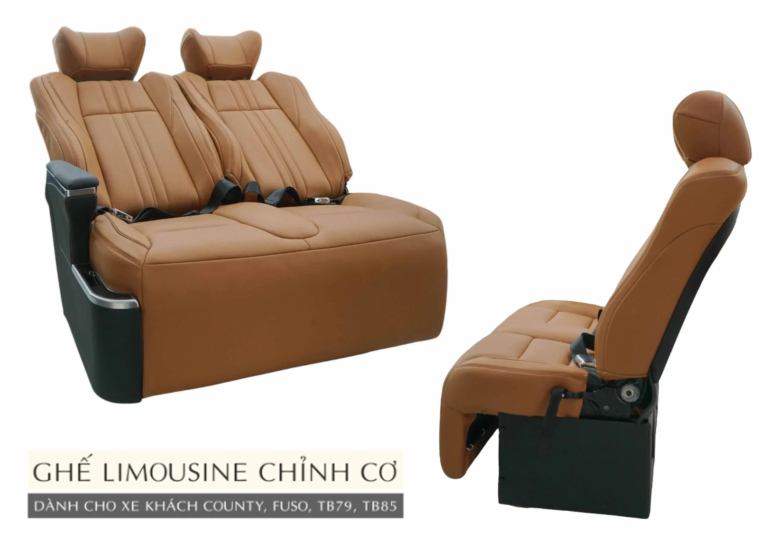 BROCHURE GHẾ LIMOUSINE CHỈNH CƠ XE KHÁCH COUNTY, FUSO, TB79, TB85