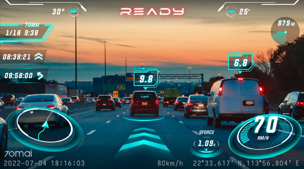 Camera hành trình xoay 360 độ 70mai OMNI X200