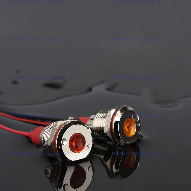 LED tín hiệu 12mm 220V có dây