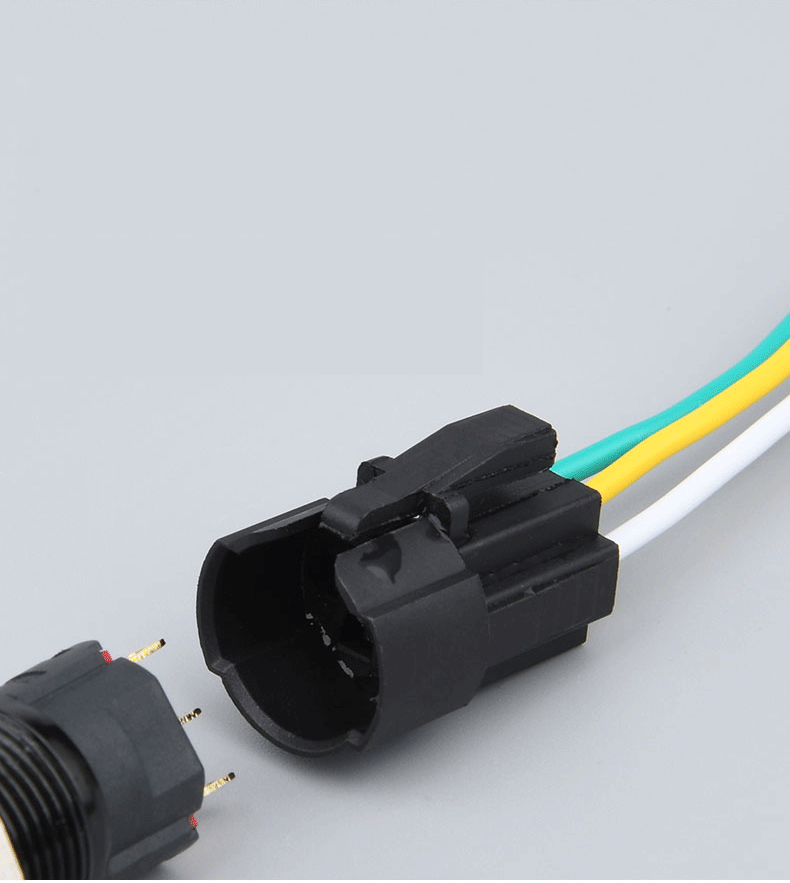 Công tắc LED 12mm đầu cao 12V 24V Nhấn nhả