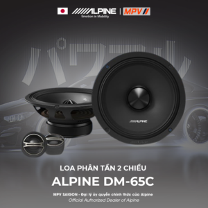 ALPINE DM-65C LOA PHÂN TẦN 2 CHIỀU