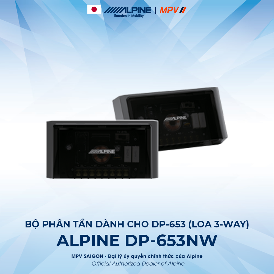 ALPINE DP-653NW BỘ PHÂN TẦN DÀNH CHO DP-653 (LOA 3-WAY)