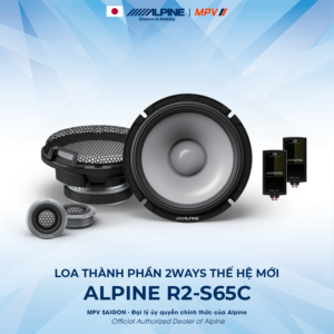 ALPINE R2-S65C LOA THÀNH PHẦN 2WAYS THẾ HỆ MỚI