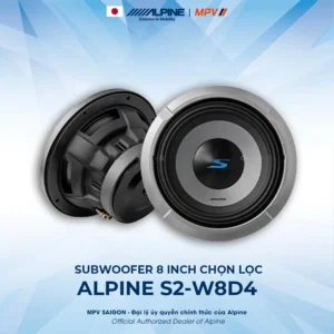 Alpine S2-W8D4 Subwoofer 8 inch
