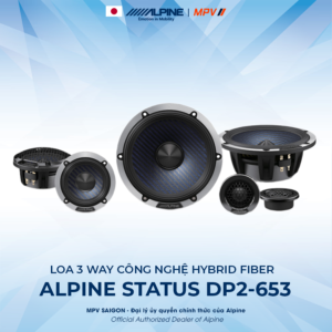 ALPINE STATUS DP2-653 – LOA 3 WAY CÔNG NGHỆ HYBRID FIBER