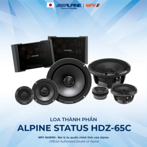 ALPINE STATUS HDZ-65C LOA THÀNH PHẦN ĐẾN TỪ NHẬT BẢN