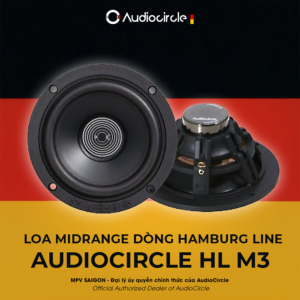 AUDIOCIRCLE HL M3 – LOA MIDRANGE CHO Ô TÔ DÒNG HAMBURG LINE