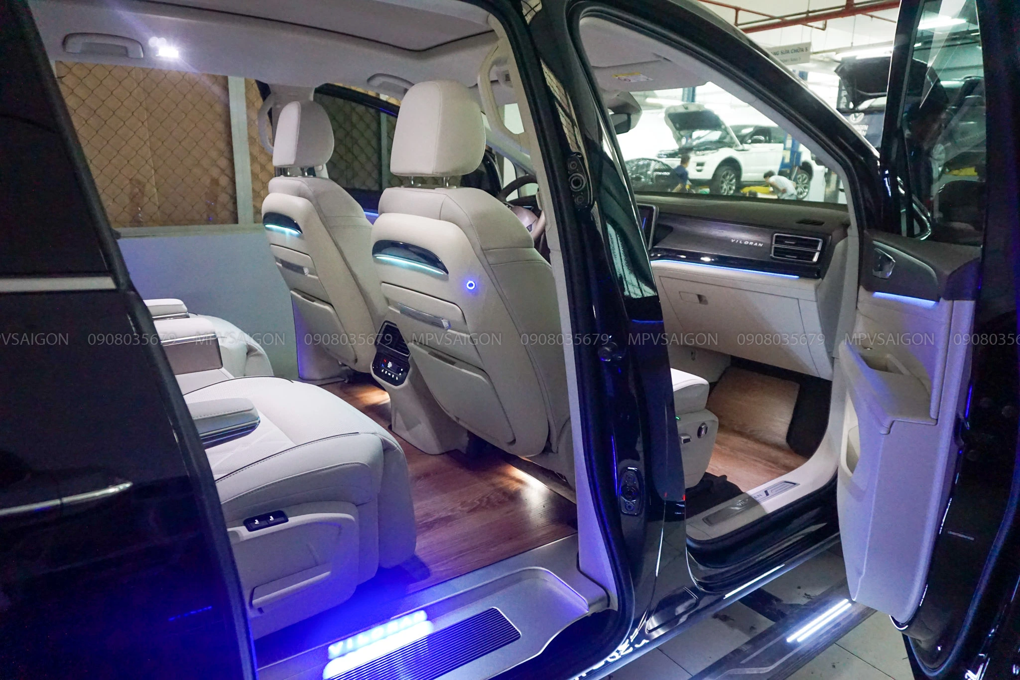 Bàn xếp lưng ghế điện tự động Volkswagen Viloran/ Teramont/ Teramont President