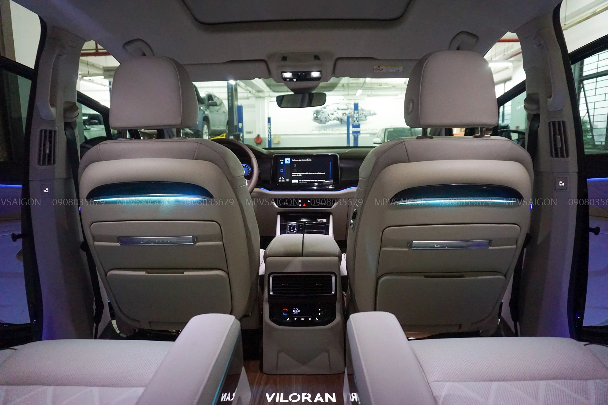 Bàn xếp lưng ghế điện tự động Volkswagen Viloran/ Teramont/ Teramont President