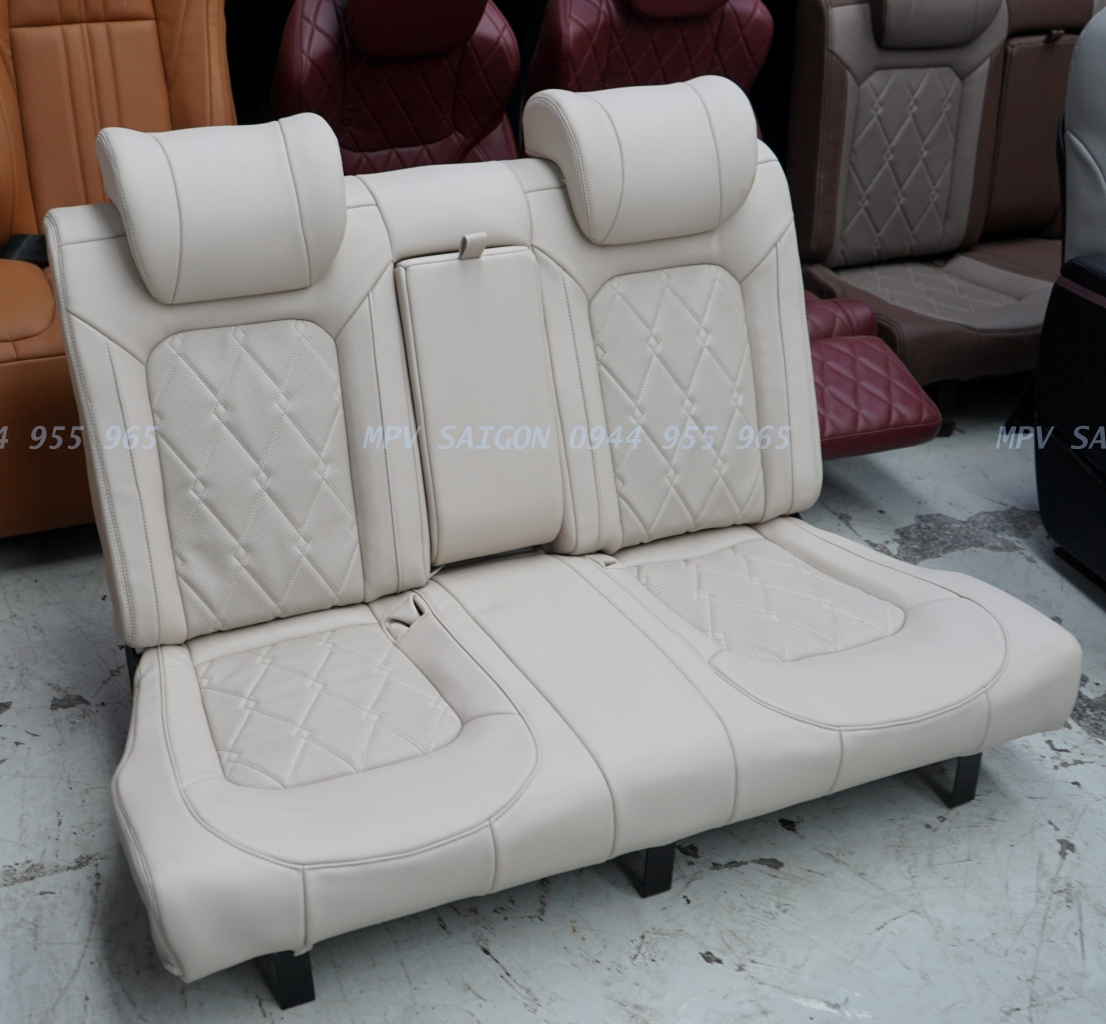 Ghế băng ba ngả giường Volkswagen Viloran: Nâng cấp ngả lưng ghế zin Viloran hay thay ghế mới