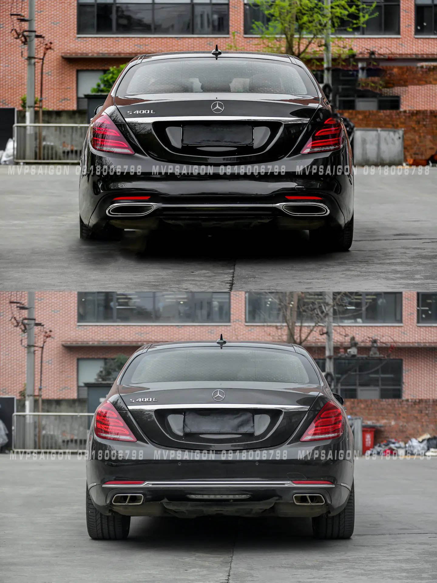 Benz S450 W222 trước và sau khi nâng cấp nội thất + ngoại thất