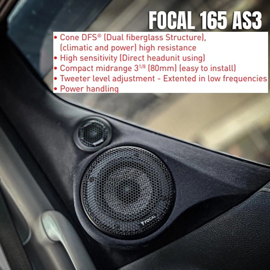 Focal 165 AS3 - Loa 3 đường tiếng nhập môn