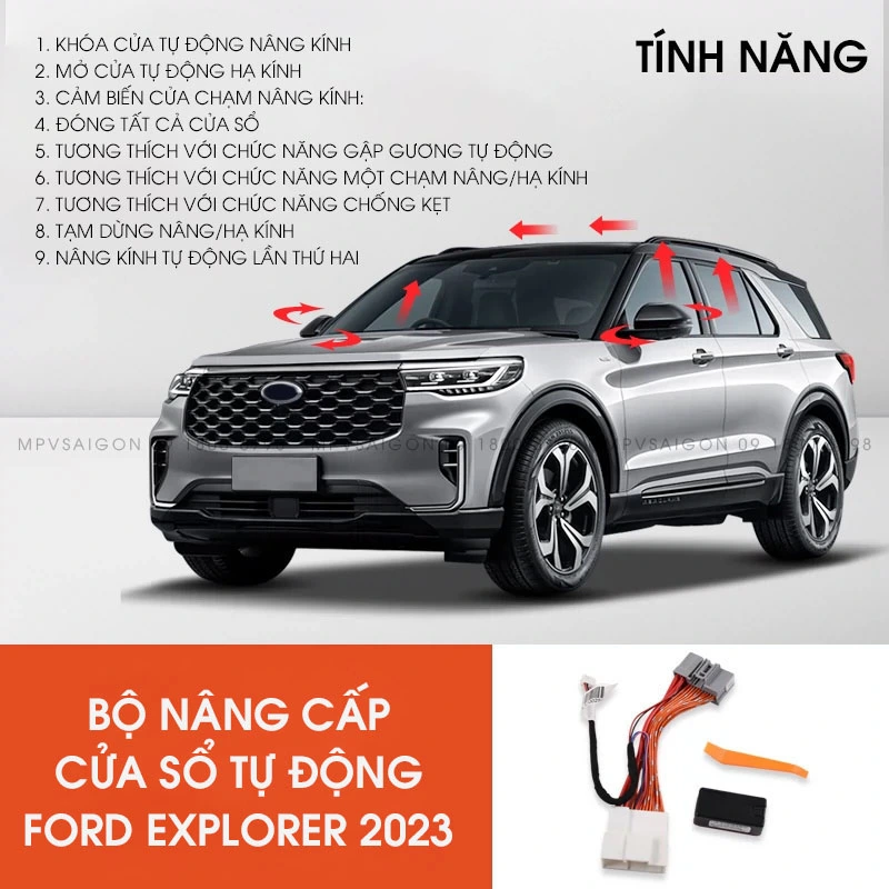 Bộ mở khóa các tính năng xe Ford Explorer