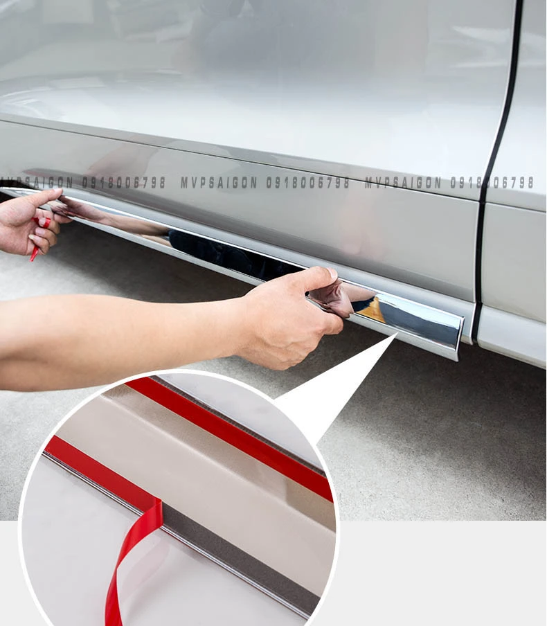 Bộ nẹp ốp trang trí ngoại thất Volkswagen Viloran