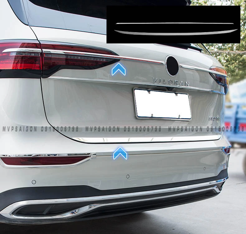 Bộ nẹp ốp trang trí ngoại thất Volkswagen Viloran