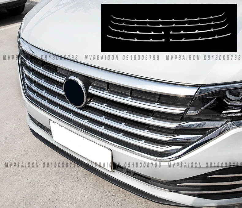 Bộ nẹp ốp trang trí ngoại thất Volkswagen Viloran