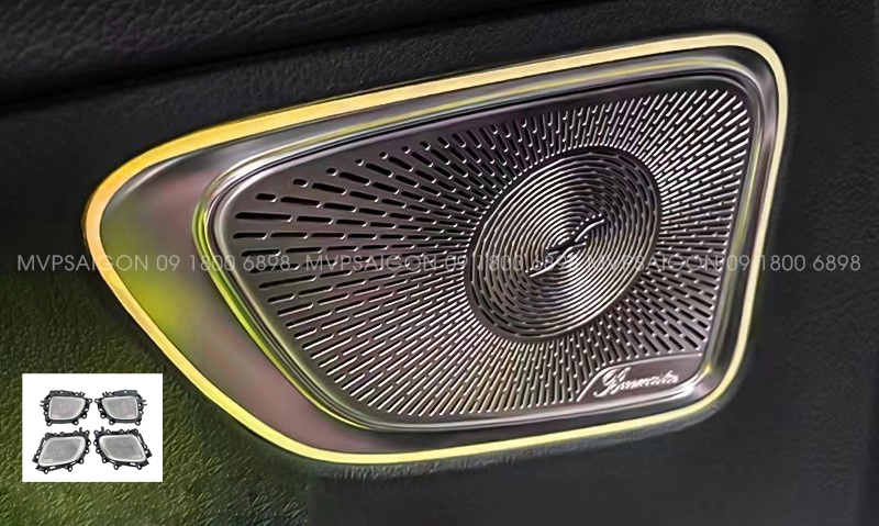 Bộ ốp loa có Ambient LED for Benz C Class C200 C260 C300 2022-2023 mới nhất 2026