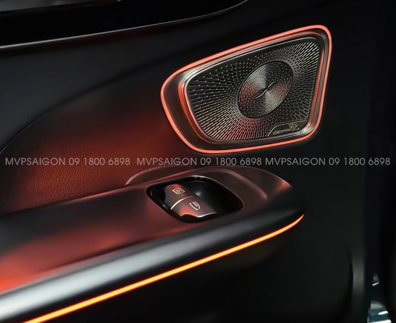 Bộ ốp loa có Ambient LED for Benz C Class C200 C260 C300 2022-2023 mới nhất 2026