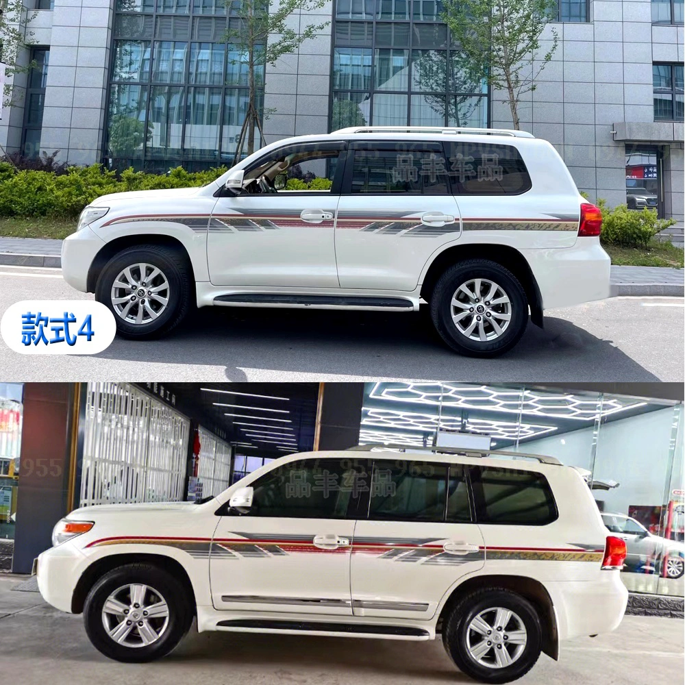 Bộ tem decal xe Land Cruiser LC200 đời 2008~ 2026