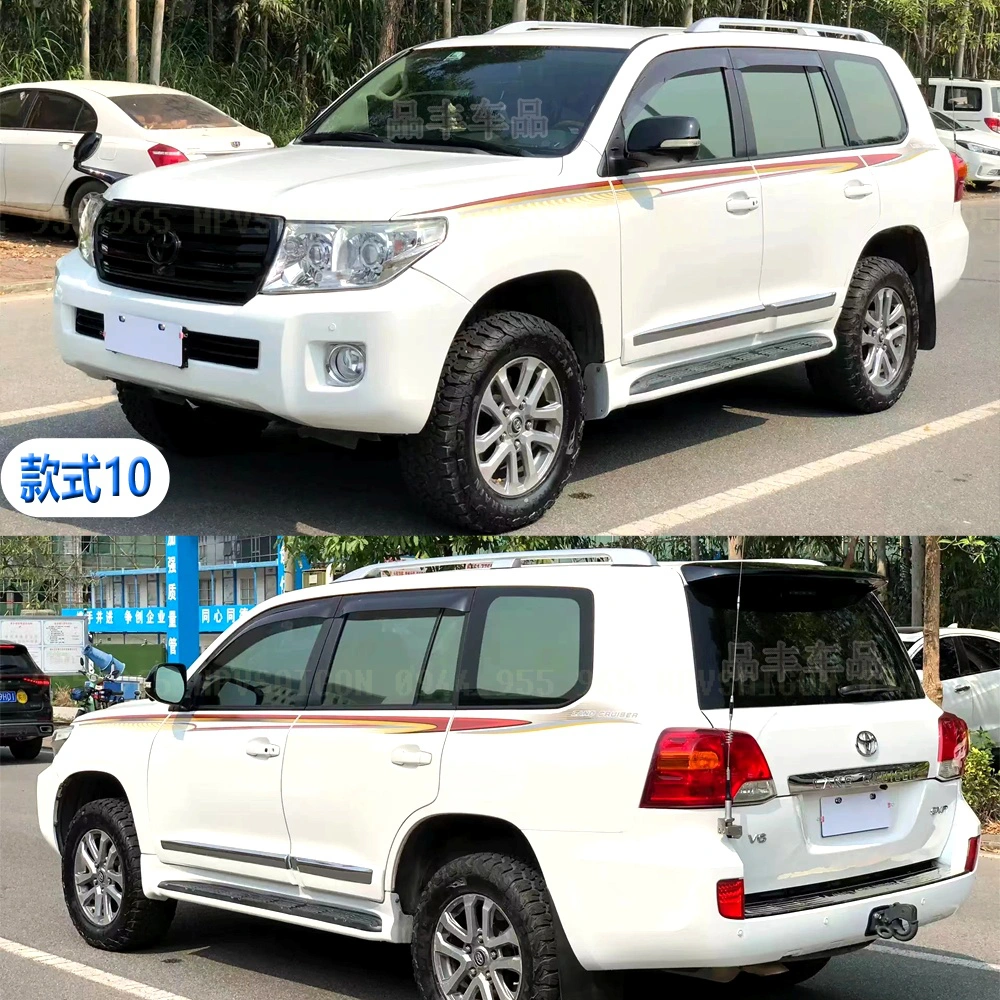 Bộ tem decal xe Land Cruiser LC200 đời 2008~ 2026