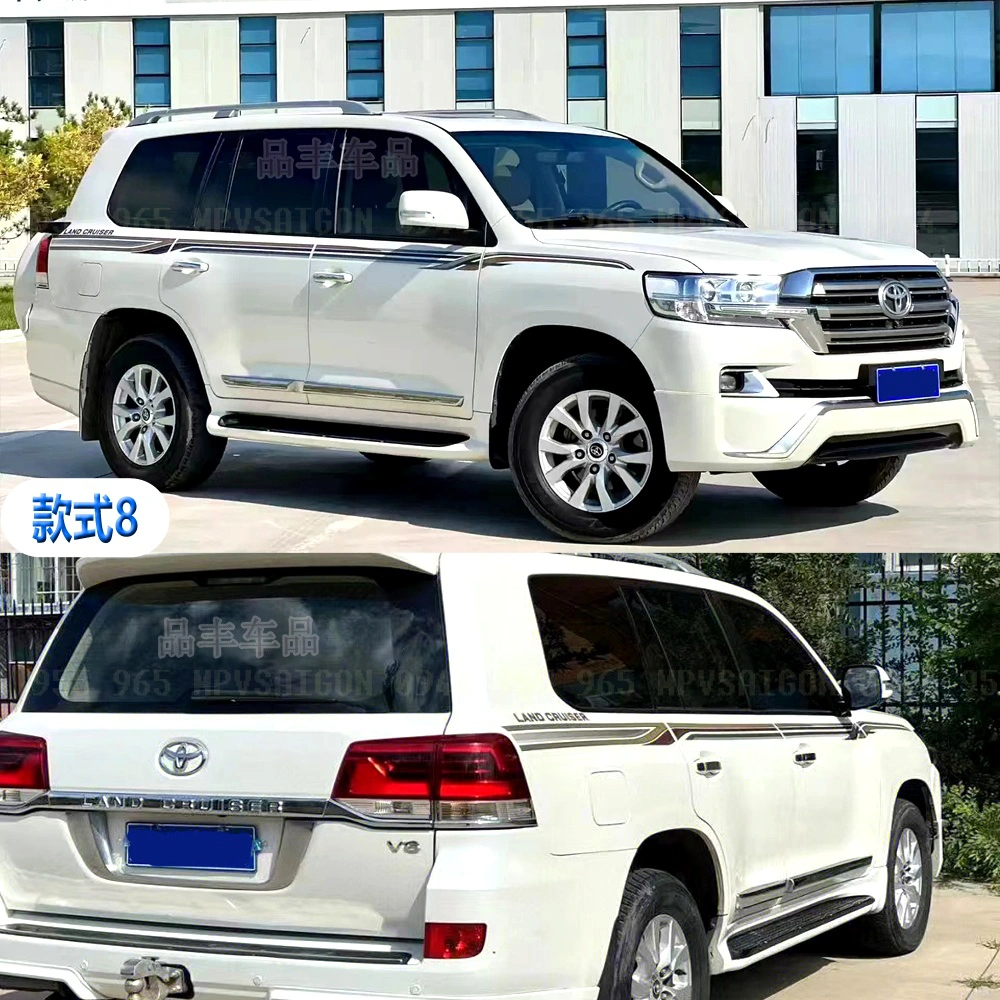 Bộ tem decal xe Land Cruiser LC200 đời 2008~ 2026