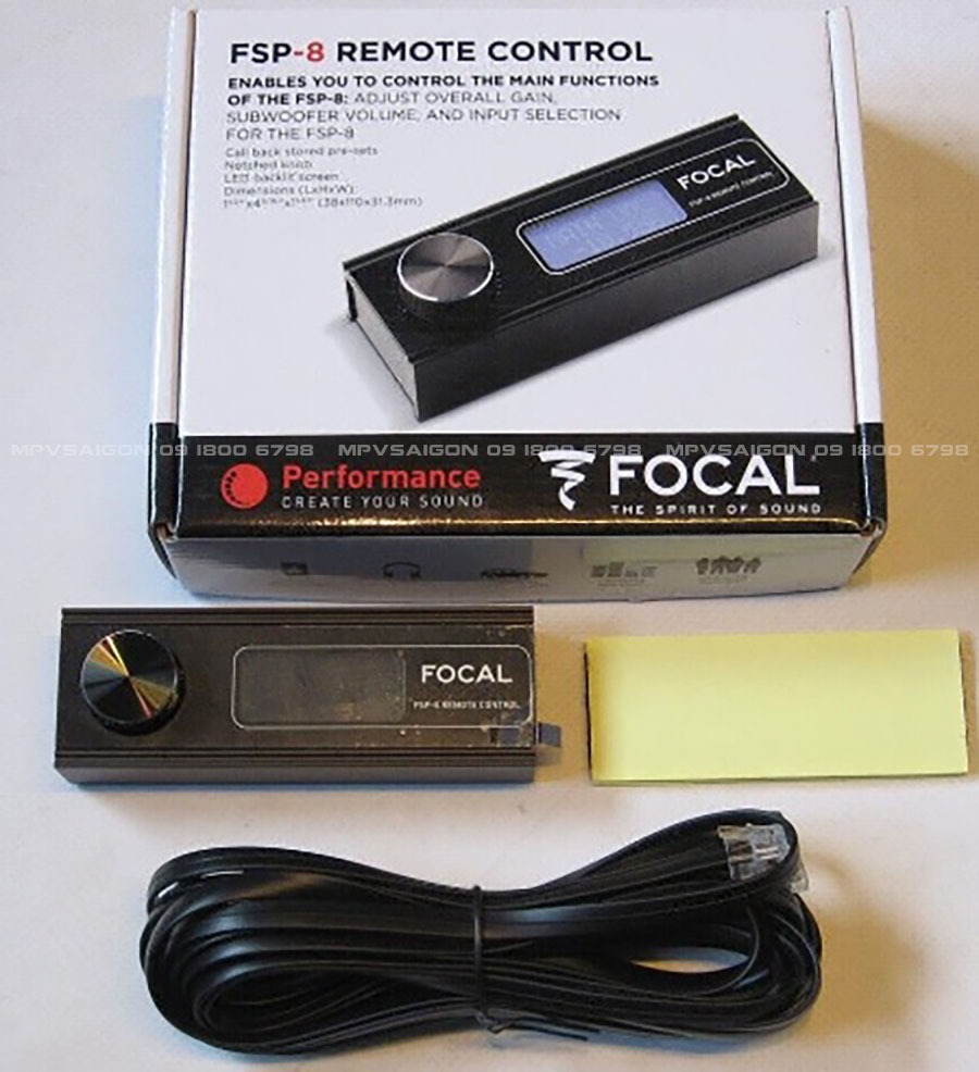 Bộ xử lý tín hiệu số (DSP) cao cấp 8 kênh Focal FSP-8