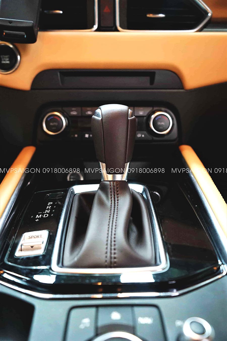 BỌC DA & ĐỔI MÀU NỘI THẤT MAZDA TẠI MPVSAIGON