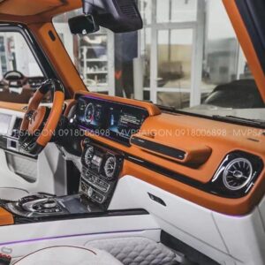 Bọc da - đổi màu nội thất Mercedes Benz G-class G500 G63