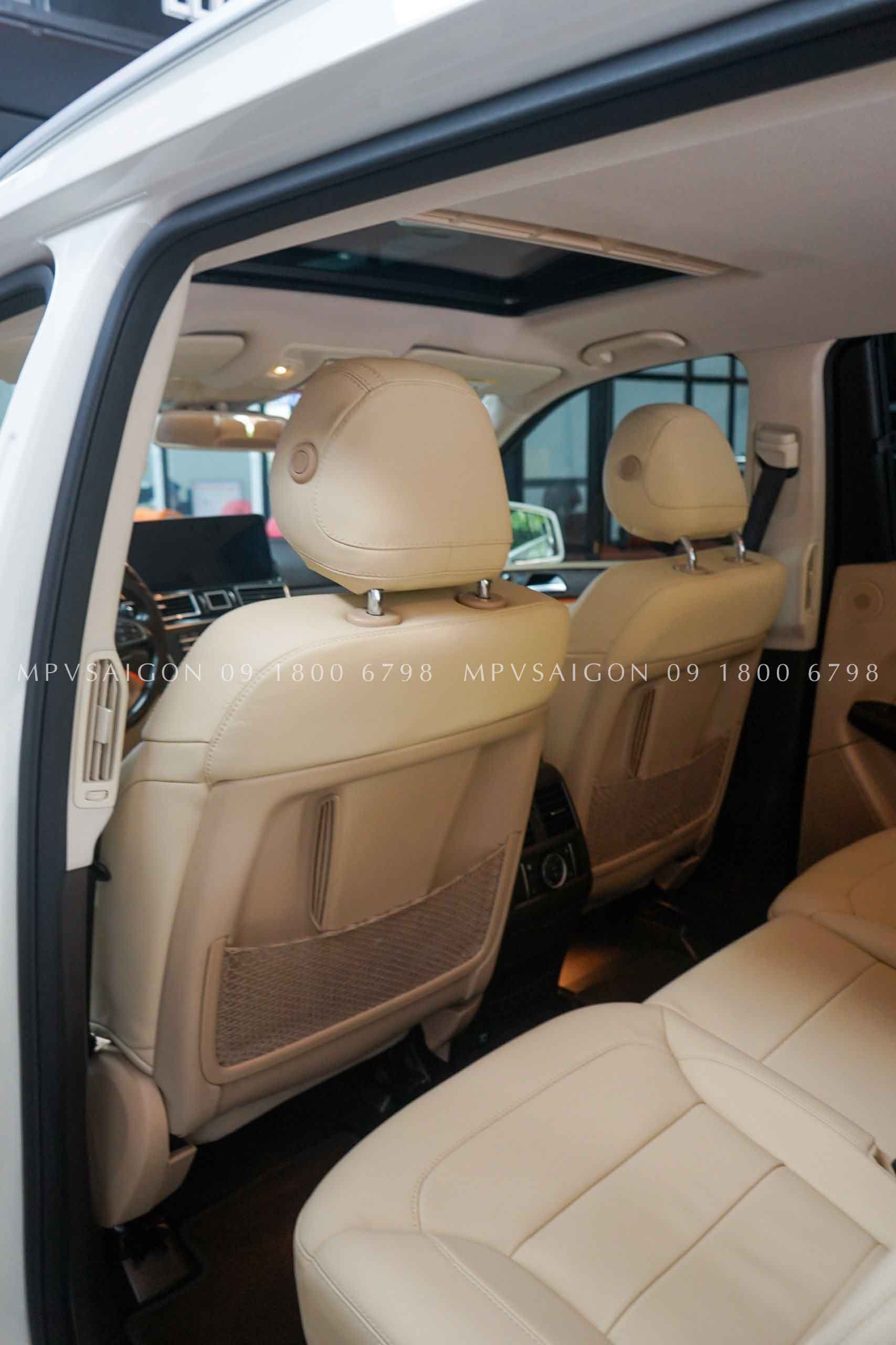 Bọc da Nappa Le mans nhập khẩu từ Ý cho Mercedes Benz GLS450