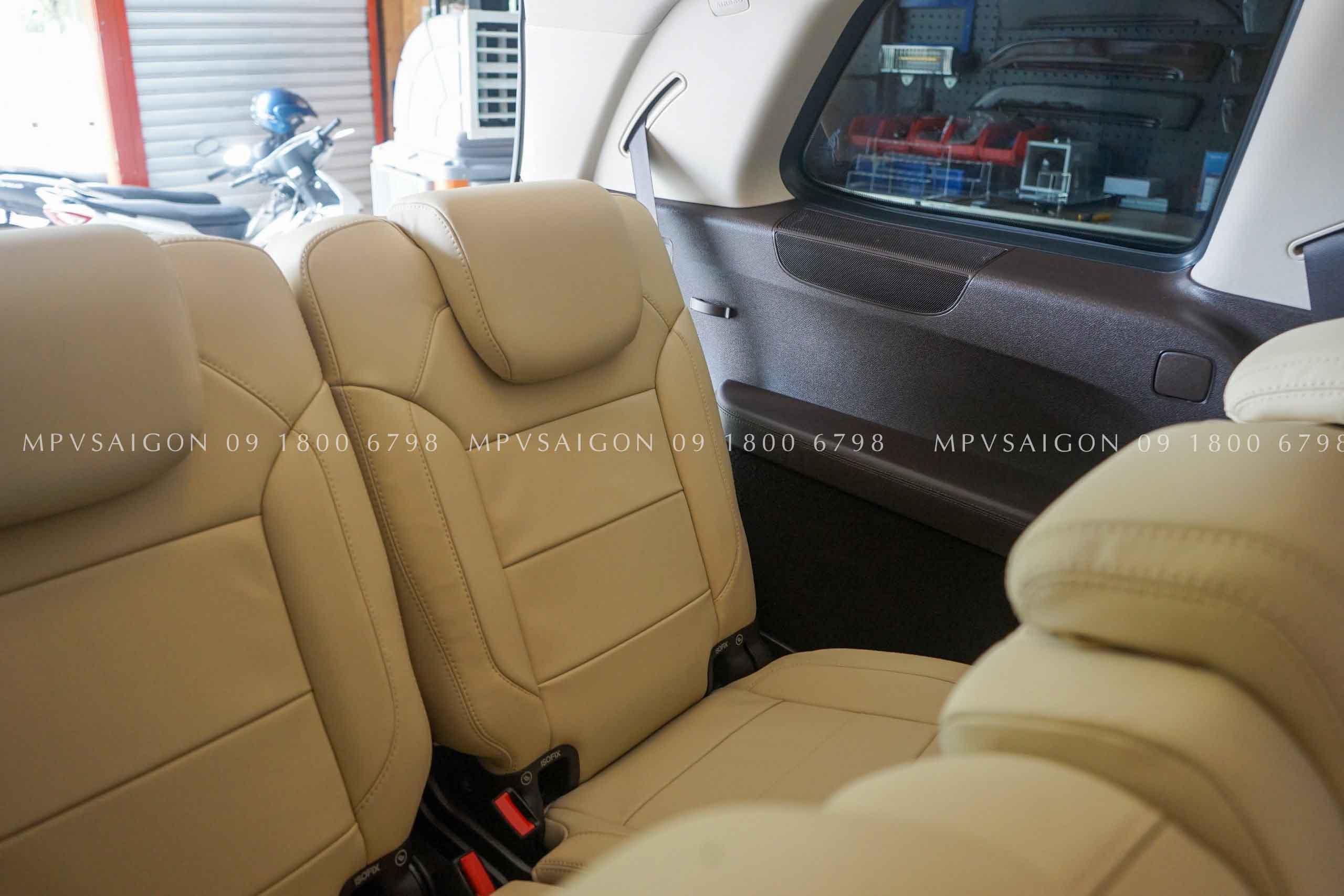 Bọc da Nappa Le mans nhập khẩu từ Ý cho Mercedes Benz GLS450