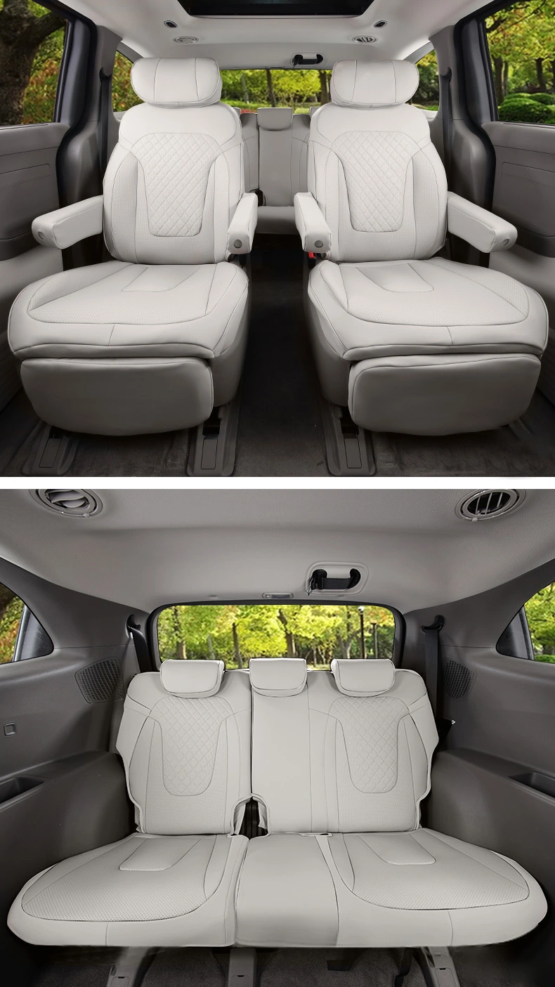 Bọc da nội thất Hyundai Custin
