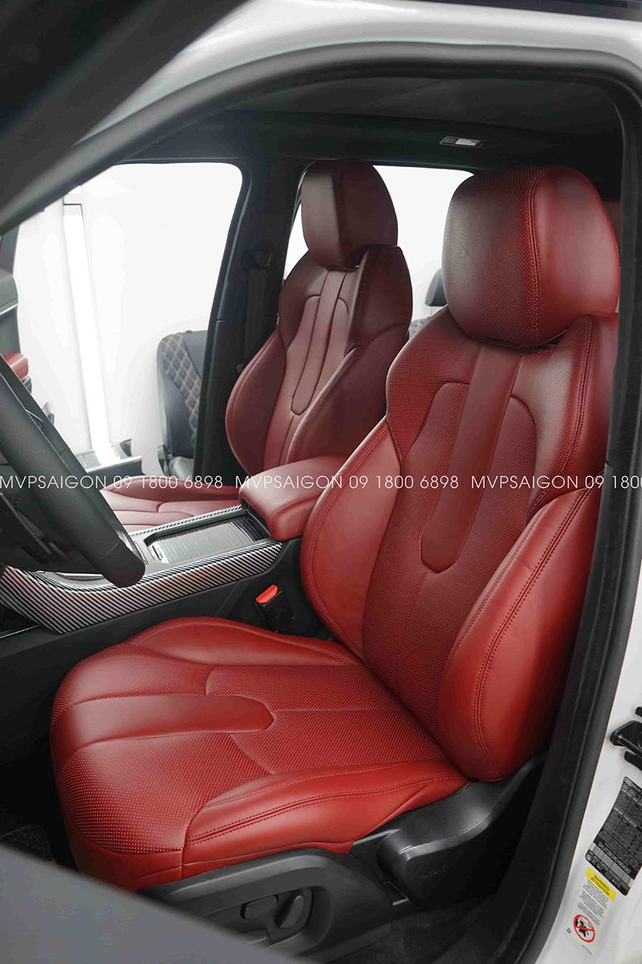 Bọc da nội thất Range Rover Evoque