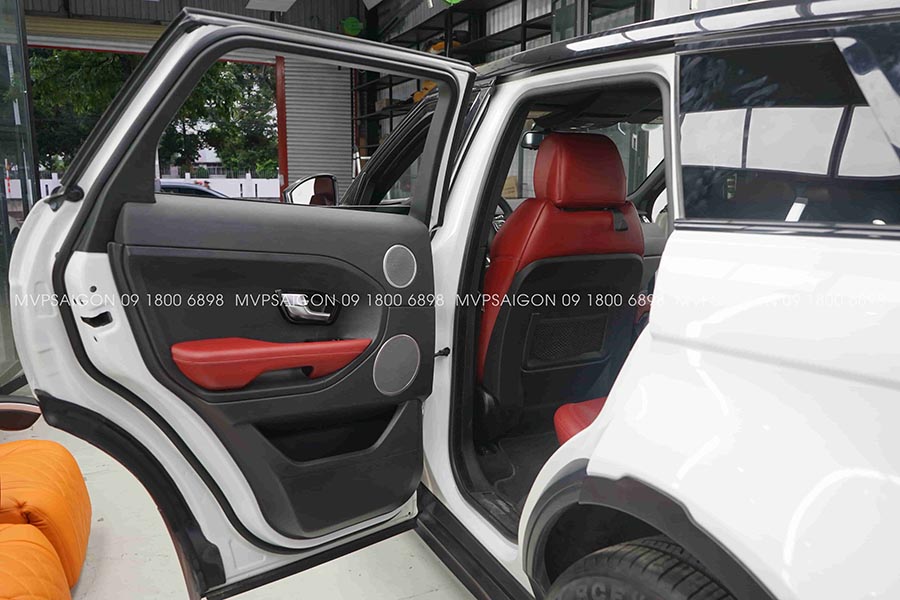 Bọc da nội thất Range Rover Evoque