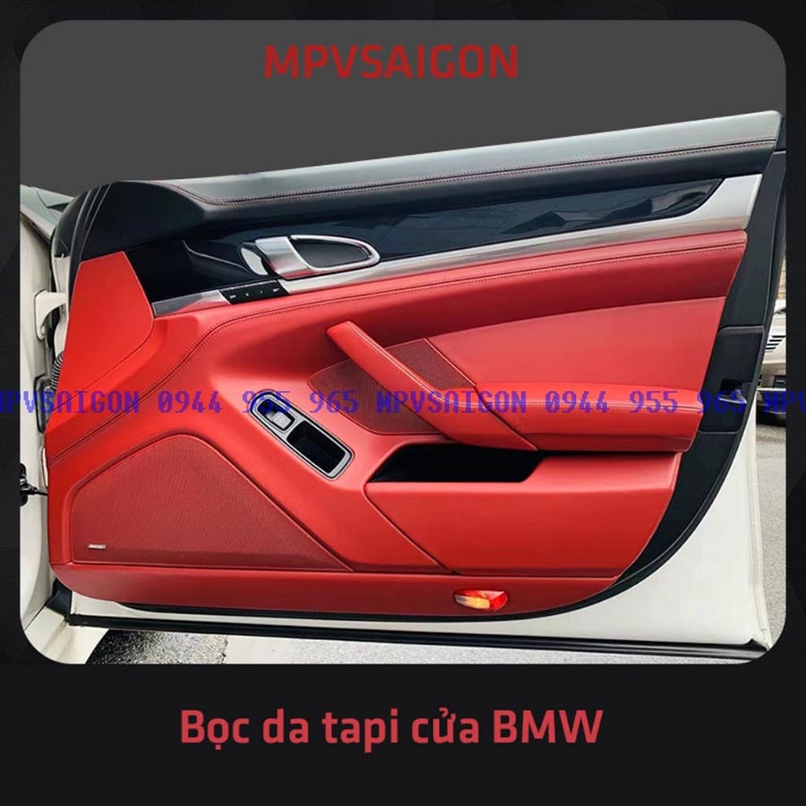 Bọc da tapi tapli cửa các dòng xe sang Porsche, AUDI, BMW, Mercedes- Benz, Range Rover, Maserati