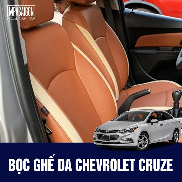 Bọc Ghế Da Xe Chevrolet Cruze Mẫu Đẹp Nhất - Bảng Giá Mới 2026