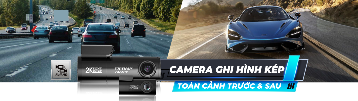 Camera Cảnh báo giao thông VietMap KC01