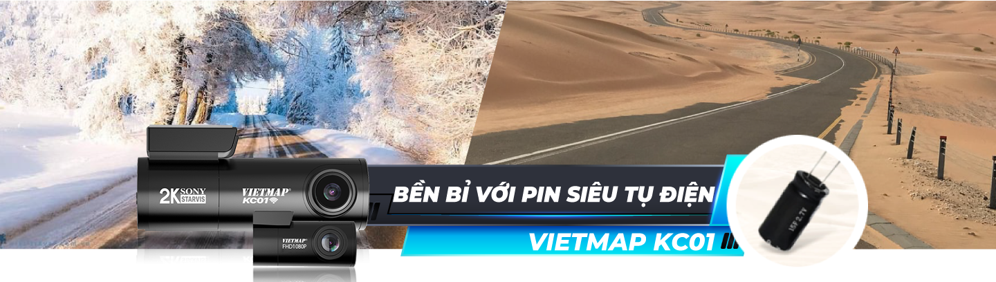 Camera Cảnh báo giao thông VietMap KC01
