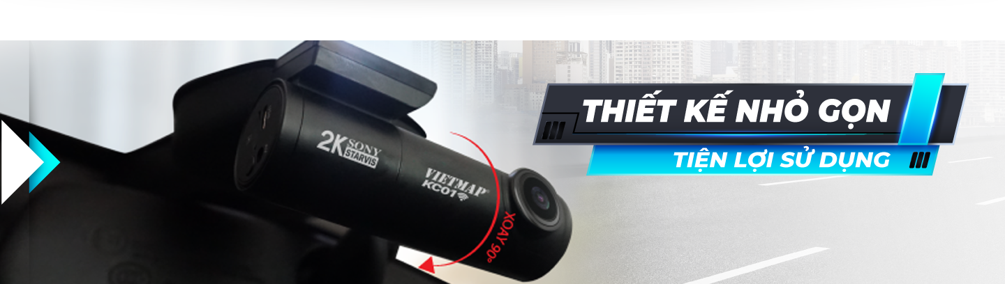 Camera Cảnh báo giao thông VietMap KC01