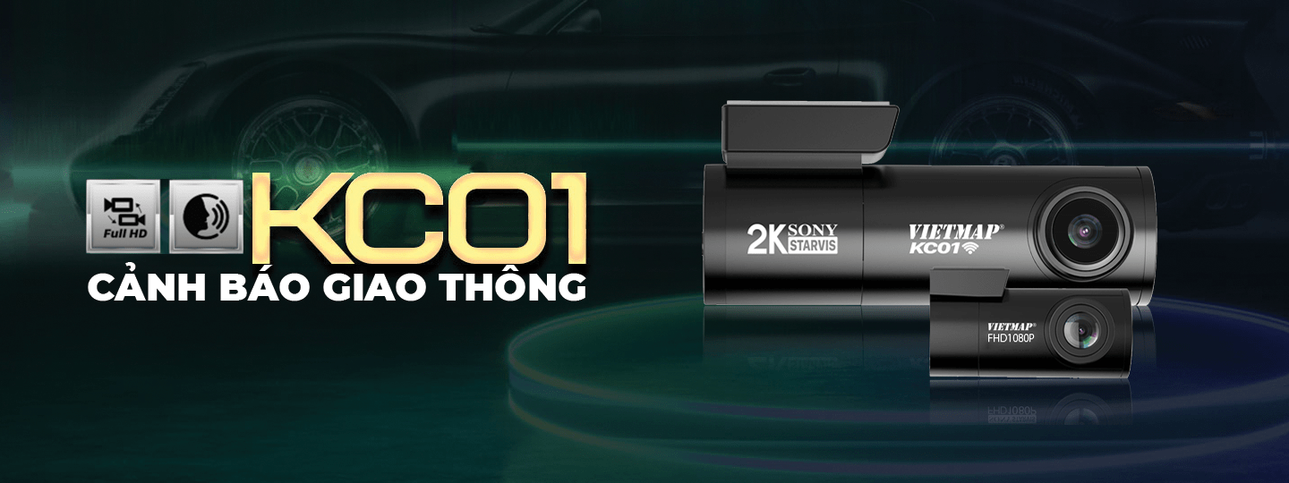 Camera Cảnh báo giao thông VietMap KC01
