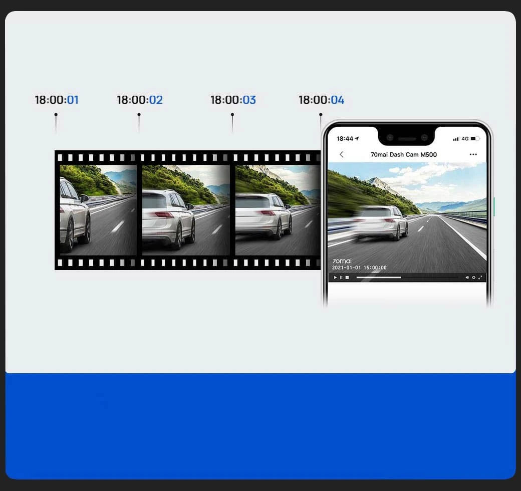 Camera hành trình M500 70Mai đẳng cấp
