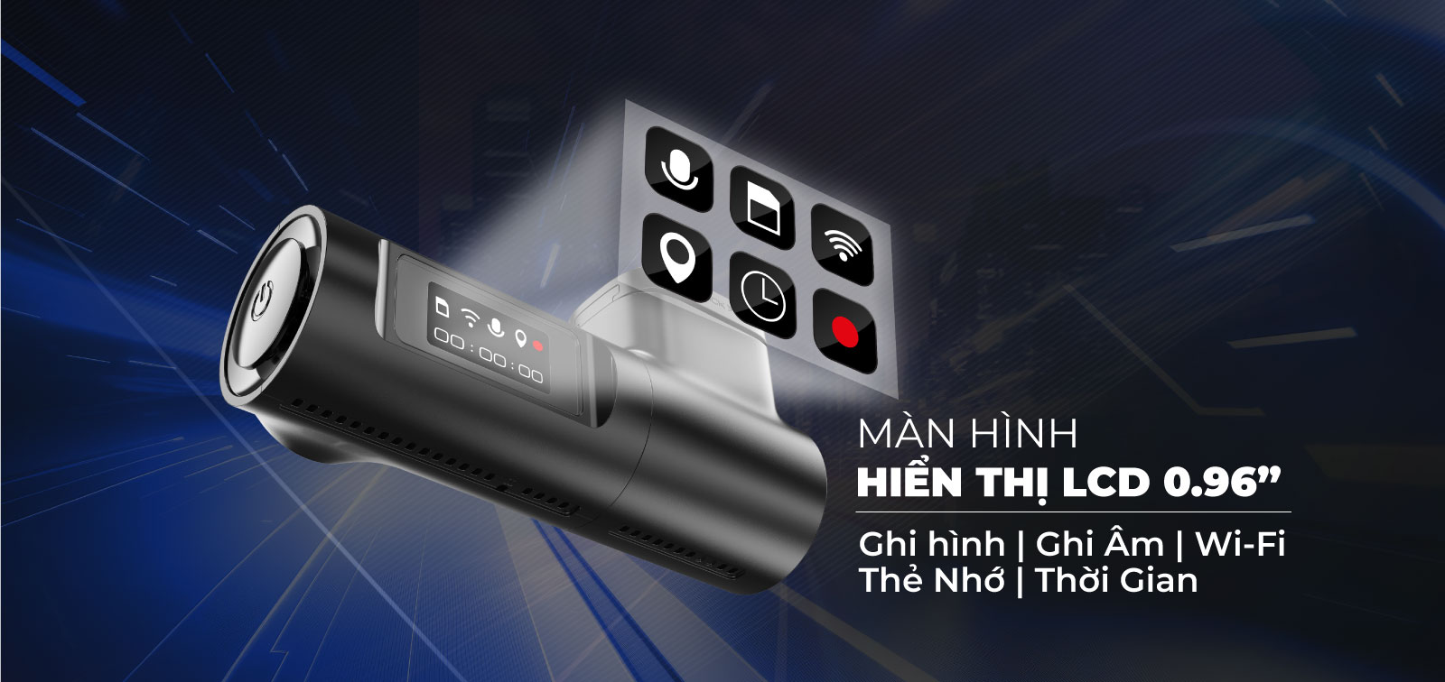 Camera hành trình ghi hình 2K VIETMAP TS-C9P