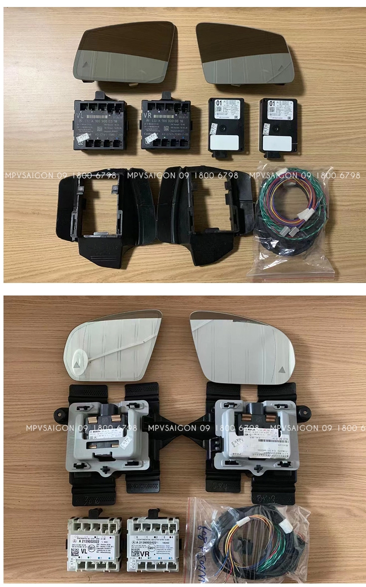 Cảnh Báo Điểm Mù Blind Spot Assist Chính Hãng Mercedes cho xe C - GLC - GLE - GLS