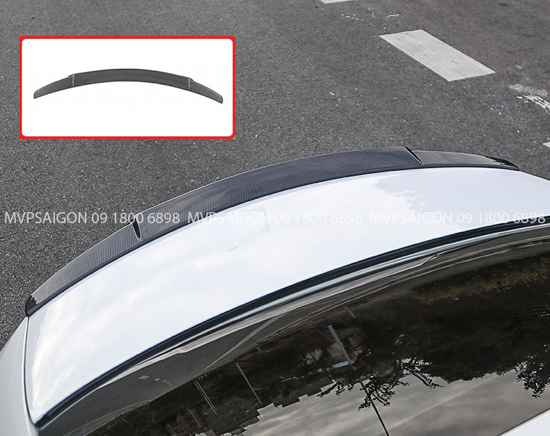 Cánh gió đuôi Benz C43 AMG nâng cấp cho C class C200 C260 C300 2022~2023
