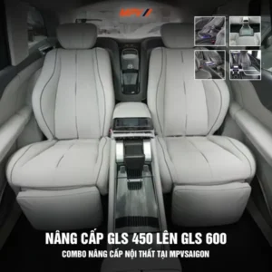 COMBO nâng cấp nội thất GLS 450 lên GLS 600