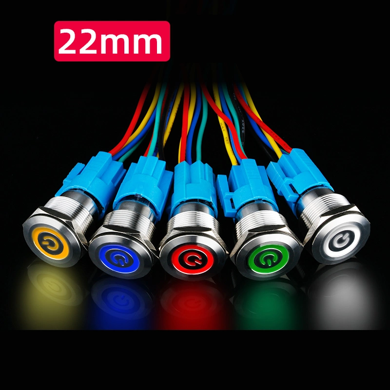 Công tắc 22mm LED nguồn